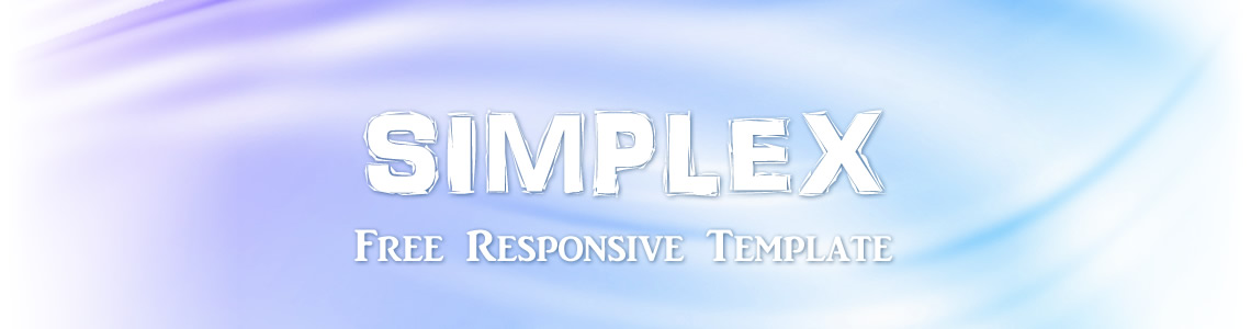 Simplex Responsive Template